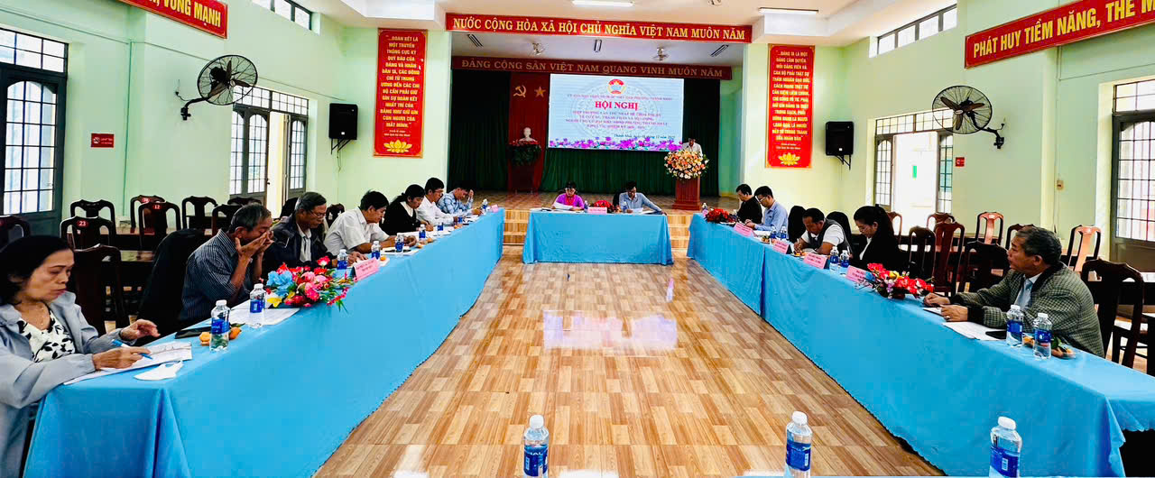 Hội nghị hiệp thương lần thứ nhất về công tác nhân sự ứng cử đại biểu HĐND phường Thành Nhất khóa VII, nhiệm kỳ 2026–2031